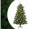 Dirbtinė Kalėdų eglutė su burbulais 180 cm 300 LED Šilta balta