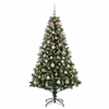 Dirbtinė Kalėdų eglutė su burbulais 180 cm 300 LED Šilta balta