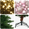 Dirbtinė Kalėdų eglutė su burbulais 180 cm 300 LED Šilta balta