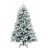 Dirbtinė Kalėdų eglutė su burbulais 180 cm 300 LED Šilta balta