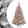 Dirbtinė Kalėdų eglutė su burbulais 180 cm 300 LED Šilta balta