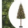 Dirbtinė Kalėdų eglutė su burbulais 180 cm 300 LED Šilta balta