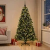 Dirbtinė Kalėdų eglutė su burbulais 180 cm 300 LED Šilta balta