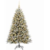 Dirbtinė Kalėdų eglutė su burbulais 180 cm 300 LED Šilta balta