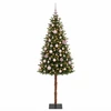 Dirbtinė Kalėdų eglutė su burbulais 180 cm 300 LED Šilta balta