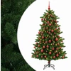 Dirbtinė Kalėdų eglutė su burbulais 210 cm 300 LED Šilta balta