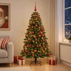 Dirbtinė Kalėdų eglutė su burbulais 210 cm 300 LED Šilta balta
