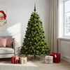 Dirbtinė Kalėdų eglutė su burbulais 210 cm 300 LED Šilta balta