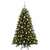 Dirbtinė Kalėdų eglutė su burbulais 210 cm 300 LED Šilta balta