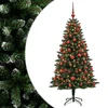 Dirbtinė Kalėdų eglutė su burbulais 210 cm 300 LED Šilta balta