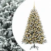 Dirbtinė Kalėdų eglutė su burbulais 210 cm 300 LED Šilta balta