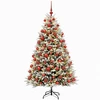 Dirbtinė Kalėdų eglutė su burbulais 210 cm 300 LED Šilta balta