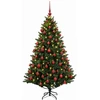 Dirbtinė Kalėdų eglutė su burbulais 210 cm 300 LED Šilta balta