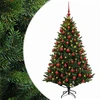 Dirbtinė Kalėdų eglutė su burbulais 210 cm 300 LED Šilta balta