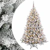 Dirbtinė Kalėdų eglutė su burbulais 210 cm 300 LED Šilta balta