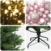 Dirbtinė Kalėdų eglutė su burbulais 210 cm 300 LED Šilta balta