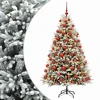 Dirbtinė Kalėdų eglutė su burbulais 210 cm 300 LED Šilta balta