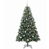 Dirbtinė kalėdinė eglutė su rutuliuku 210 cm 300 LED