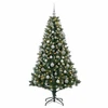 Dirbtinė Kalėdų eglutė su burbulais 210 cm 300 LED Šilta balta