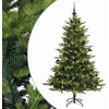 Dirbtinė Kalėdų eglutė su burbulais 210 cm 300 LED Šilta balta