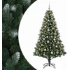 Dirbtinė Kalėdų eglutė su burbulais 210 cm 300 LED Šilta balta