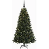 Dirbtinė Kalėdų eglutė su burbulais 210 cm 300 LED Šilta balta