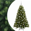 Dirbtinė Kalėdų eglutė su burbulais 240 cm 300 LED Šilta balta