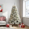 Dirbtinė Kalėdų eglutė su burbulais 240 cm 300 LED Šilta balta