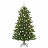 Dirbtinė Kalėdų eglutė su burbulais 240 cm 300 LED Šilta balta