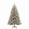 Dirbtinė Kalėdų eglutė su burbulais 240 cm 300 LED Šilta balta