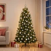 Dirbtinė Kalėdų eglutė su burbulais 240 cm 300 LED Šilta balta