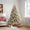 Dirbtinė Kalėdų eglutė su burbulais 240 cm 300 LED Šilta balta