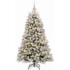 Dirbtinė Kalėdų eglutė su burbulais 240 cm 300 LED Šilta balta