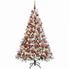 Dirbtinė Kalėdų eglutė su burbulais 240 cm 300 LED Šilta balta