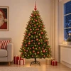 Dirbtinė Kalėdų eglutė su burbulais 240 cm 300 LED Šilta balta