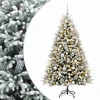 Dirbtinė Kalėdų eglutė su burbulais 240 cm 300 LED Šilta balta