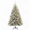 Dirbtinė Kalėdų eglutė su burbulais 240 cm 300 LED Šilta balta