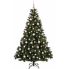 Dirbtinė Kalėdų eglutė su burbulais 240 cm 300 LED Šilta balta