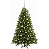 Dirbtinė Kalėdų eglutė su burbulais 240 cm 300 LED Šilta balta