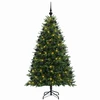 Dirbtinė Kalėdų eglutė su burbulais 240 cm 300 LED Šilta balta