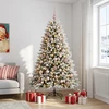 Dirbtinė Kalėdų eglutė su burbulais 240 cm 300 LED Šilta balta