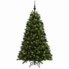 Dirbtinė Kalėdų eglutė su burbulais 240 cm 300 LED Šilta balta