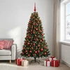 Dirbtinė Kalėdų eglutė su burbulais 240 cm 300 LED Šilta balta
