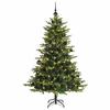 Dirbtinė Kalėdų eglutė su burbulais 240 cm 300 LED Šilta balta