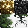 Dirbtinė Kalėdų eglutė su burbulais 240 cm 300 LED Šilta balta