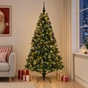 Dirbtinė Kalėdų eglutė su burbulais 240 cm 300 LED Šilta balta
