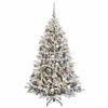 Dirbtinė Kalėdų eglutė su burbulais 240 cm 300 LED Šilta balta