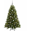 Dirbtinė Kalėdų eglutė su burbulais 240 cm 300 LED Šilta balta