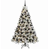Dirbtinė Kalėdų eglutė su burbulais 240 cm 300 LED Šilta balta