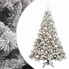 Dirbtinė Kalėdų eglutė su burbulais 240 cm 300 LED Šilta balta